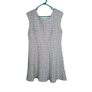 LOFT Sleeveless Peplum A-Line Mini Dress - Size 10